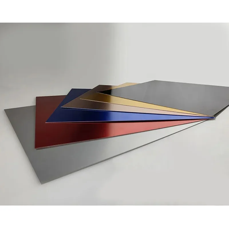 0.5mm to 2.0mm Silvery Anodized Aluminum Alloy Plate Flat Panel 100x100 200x200 300x300mm Industrial DIY Material