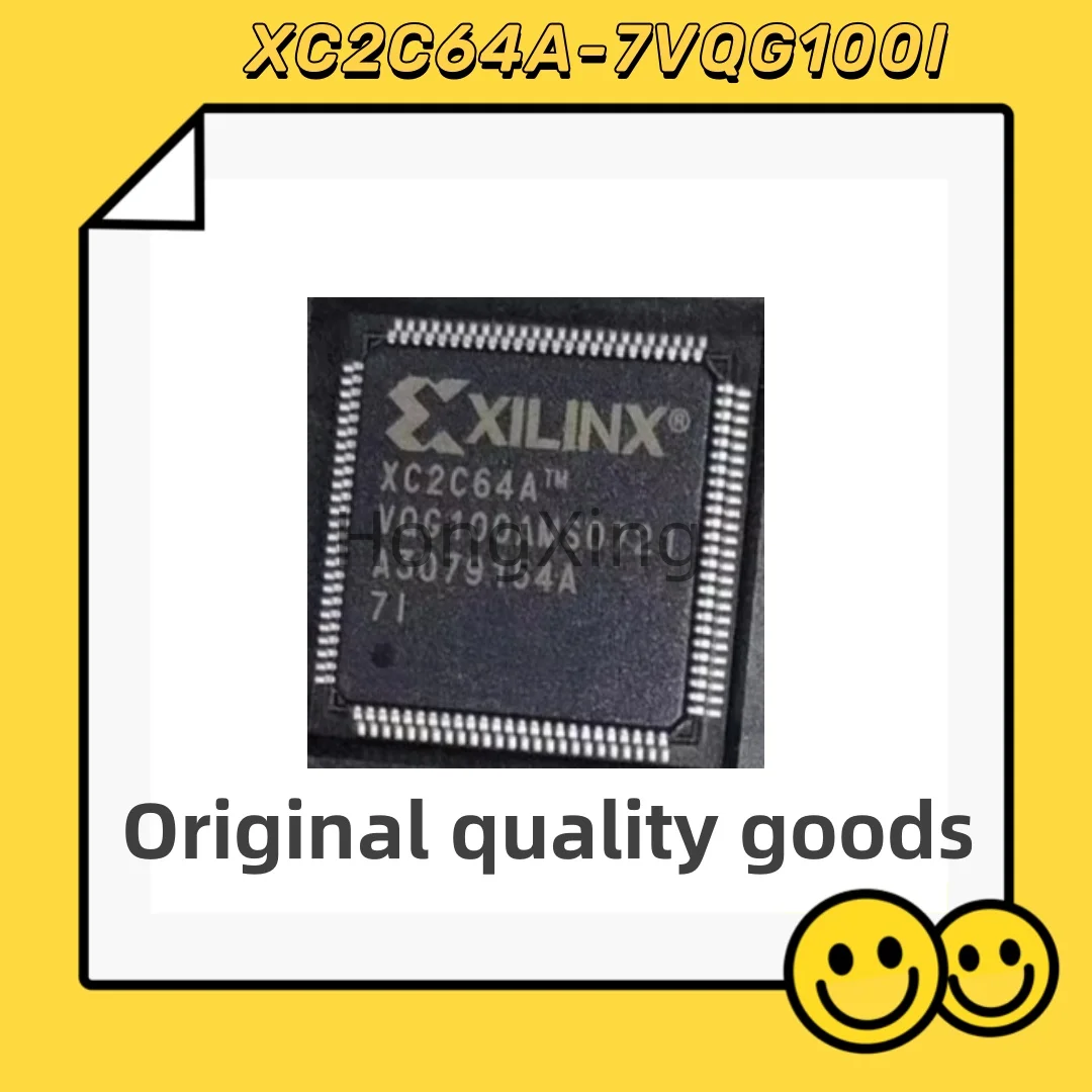 XC2C64A-7VQG100I   100-VQFP（14x14）  CPLD-Complex Programmable Logic Device