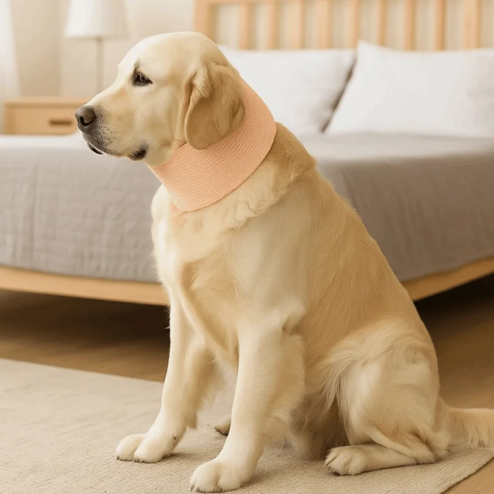 

Mesh Cat Recovery Collar Adjustable Soft Pet Anti-lick Collar Breathable Comfortable Pet Wound Recovery Collar Grooming