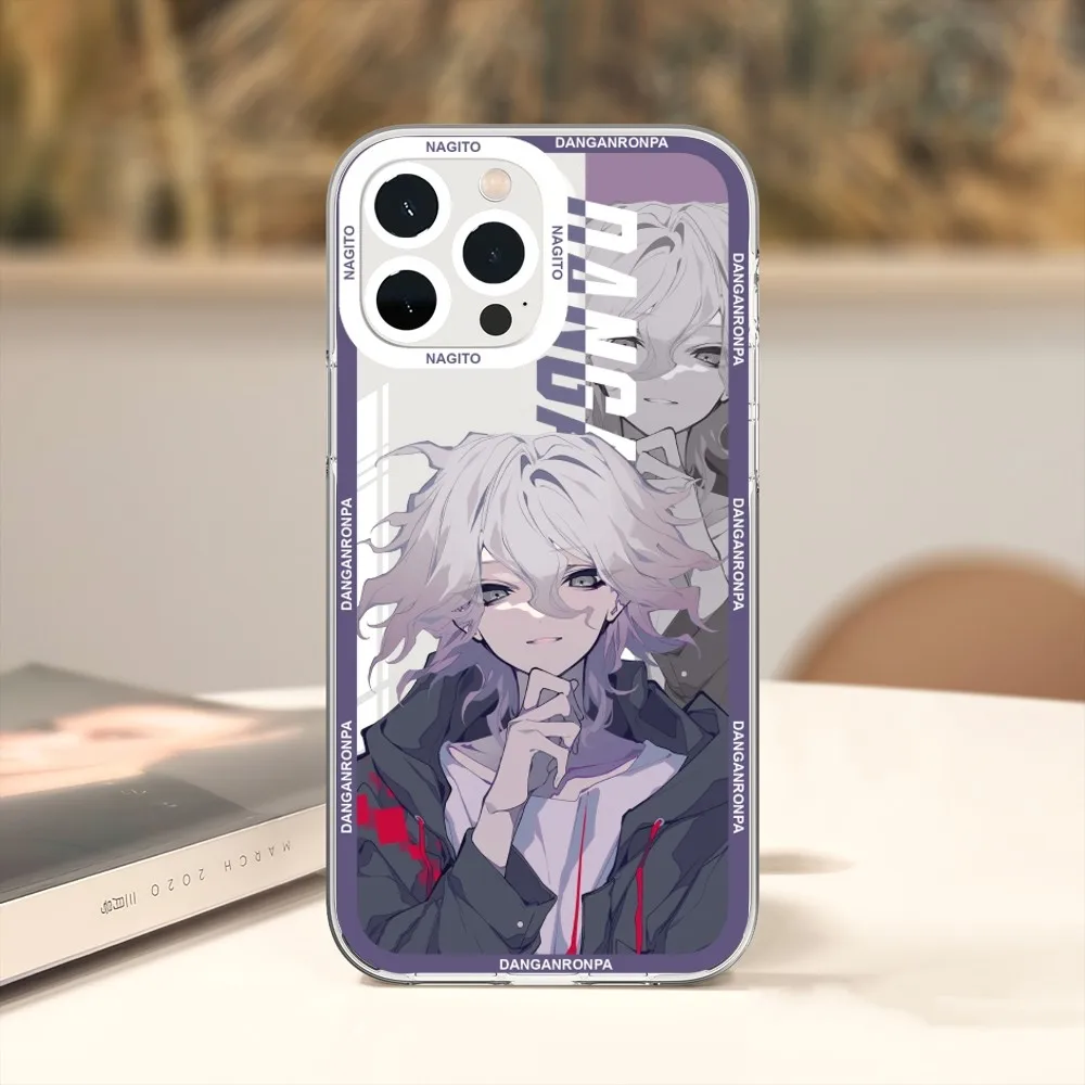 Danganronpa Phone Case For iPhone 11 12 Mini 13 14 15 Pro Max Transparent Shell