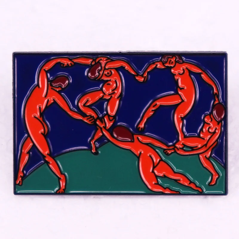 French visual artist Henri Matisse The Dance painting Enamel Pin badge brooch jewelry