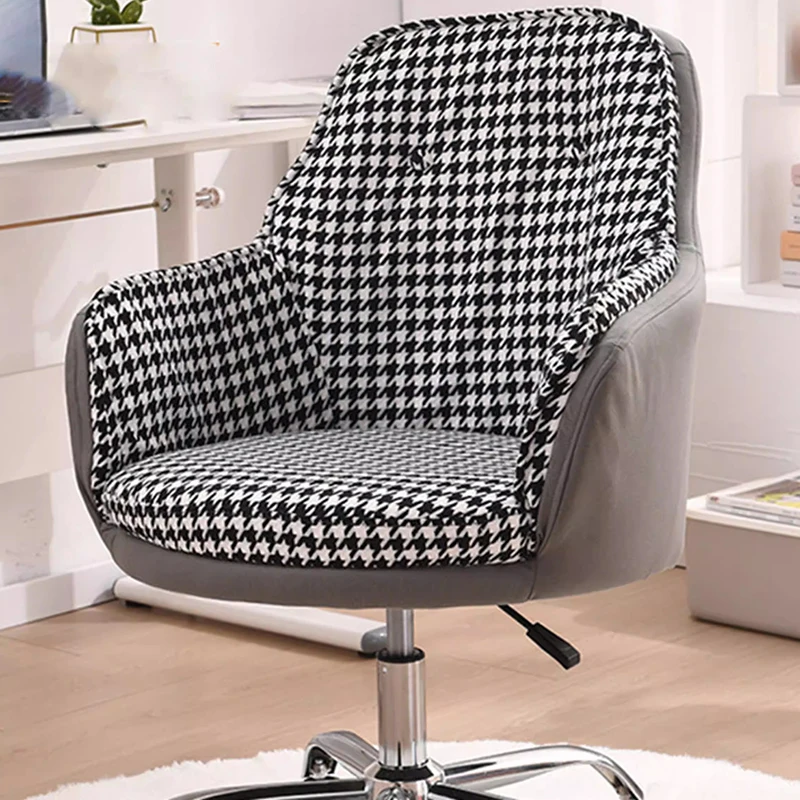 Luxury Designer Office Chair Dinning Leather Lazy Conference Portable Office Chair Study Throne Vanity Mobilya Home Furniture