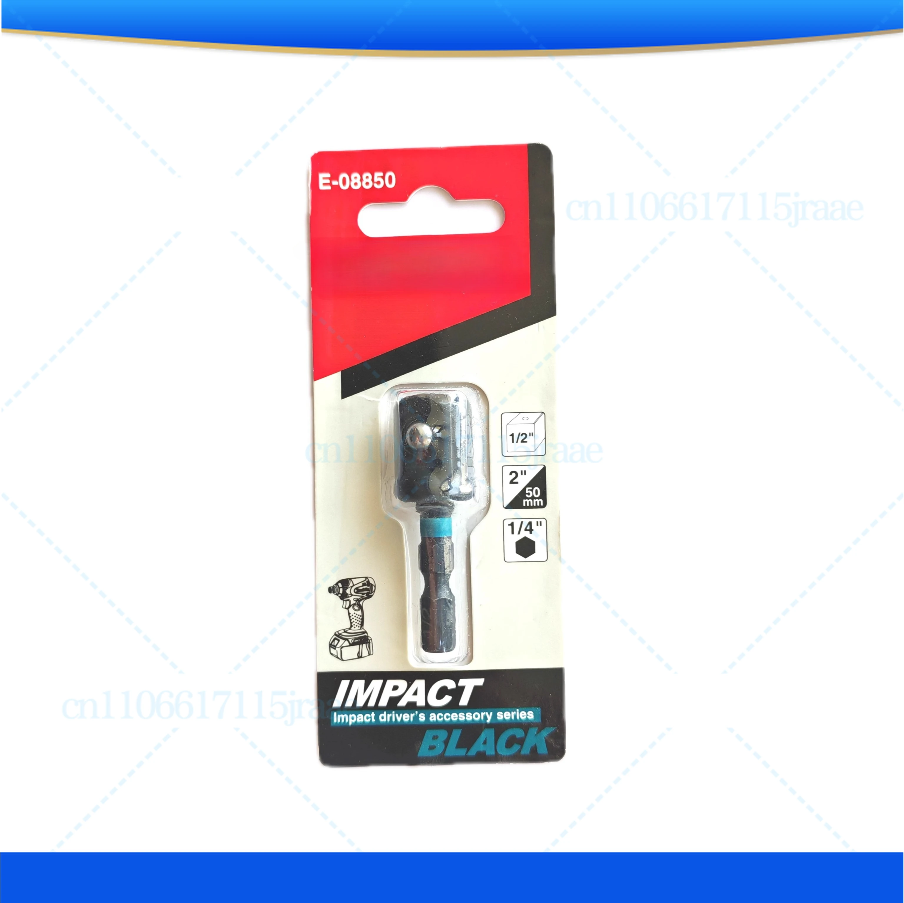 

For makita screwdriver adapter to 1/2 electric wrench E-08850