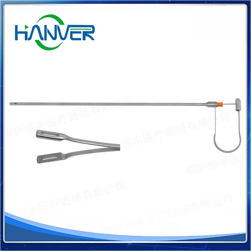 Laparoscopic Surgical Instruments Directly From The Manufacturer, Medical Stainless Steel, Spring Grippers, Long Mouth Hollow