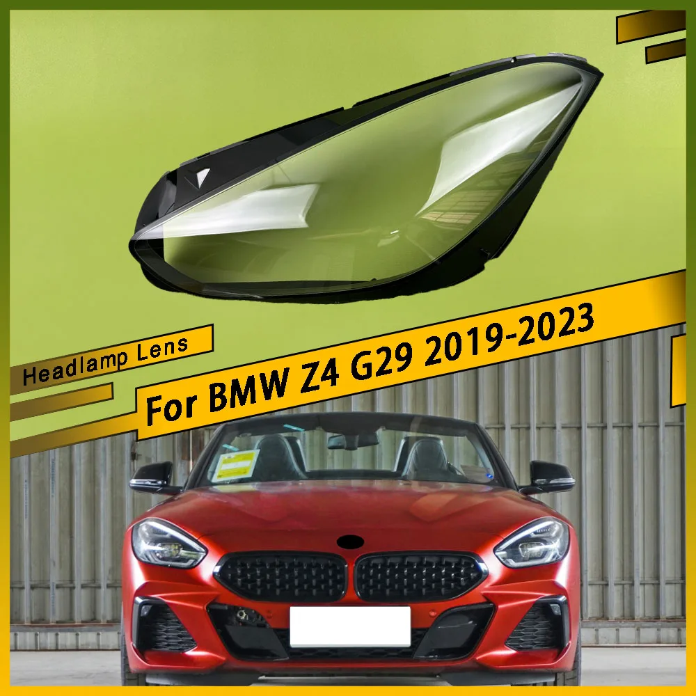 

Headlamps Lens Glass Shell Masks Transparent Lampshade Shade Car Front Headlight Cover For BMW Z4 G29 2019 2020 2021 2022 2023