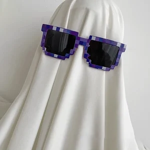 نظارات Minecrafter مربعة مع جراب EVA للأطفال, نظارات شمسية عصرية للأطفال, لعبة Cos Play Action Game, هدية ساخنة, 20 نمطا أفضل 10 مبيعات للهدايا التذكارية من Minecraft - رقم 3