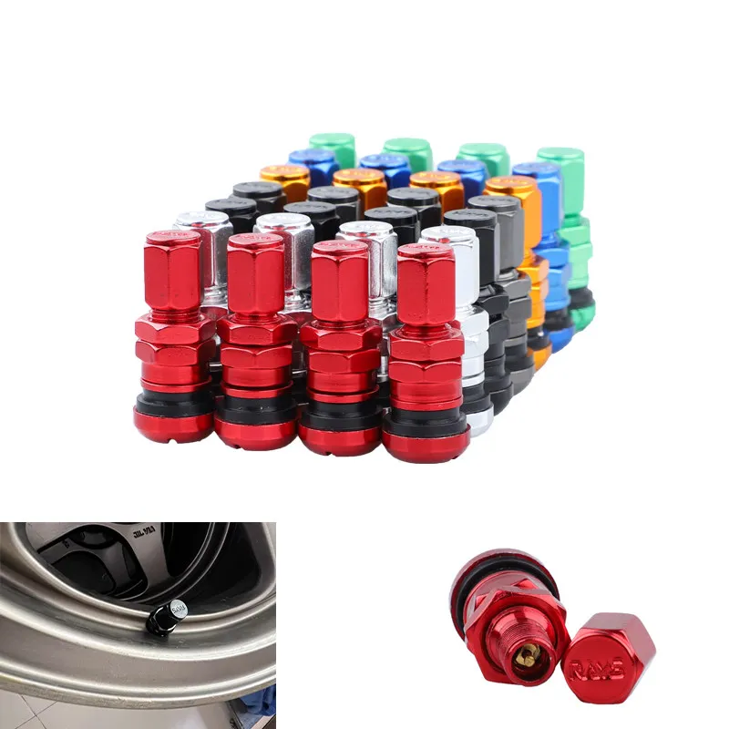 

Automobile modified wheel tire valve core, air nozzle, universal vacuum leak-proof aluminum alloy valve cover