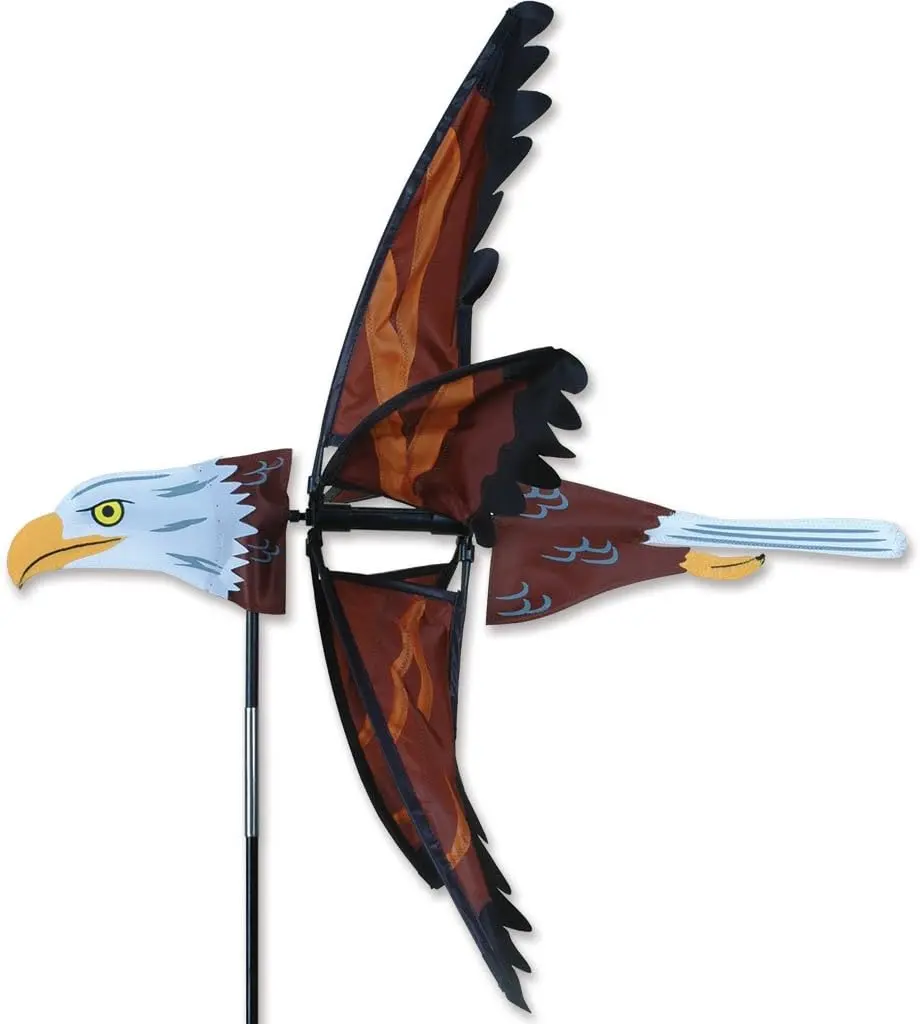 

25 Inch Flying Eagle Spinner Kite for Outdoor Fun, Easy to Fly