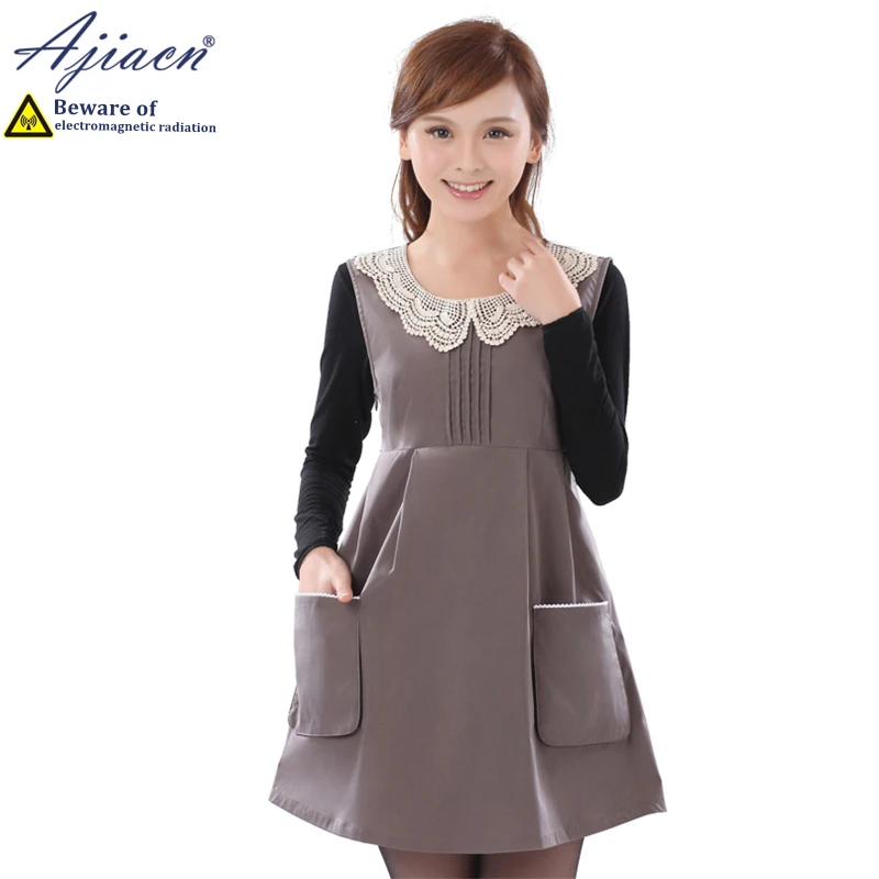 

Anti-radiation 50% silver fiber fabric lining maternity dress protect fetal health Electromagnetic radiation shielding clothing