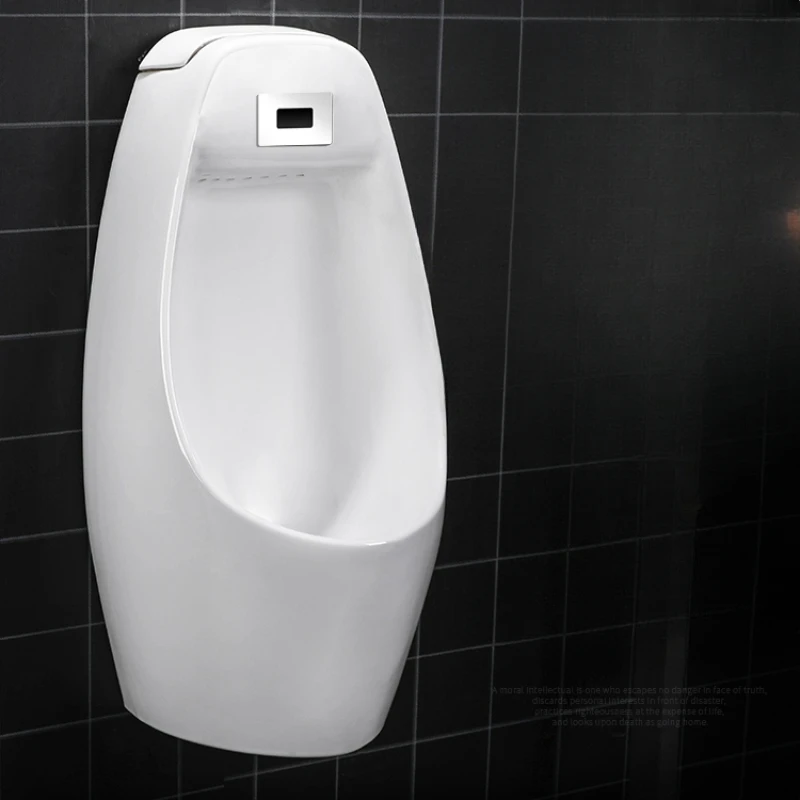 

Household men's touch integrated urinal wall mounted