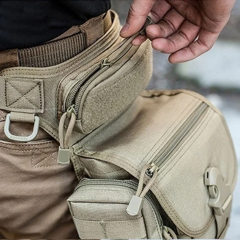 Tactical Leg Bag Outdoor Mobile Waist Bag Multifunctional Waist Leg Bag Tactical Leg Bags Sports Cycling Waist Bags