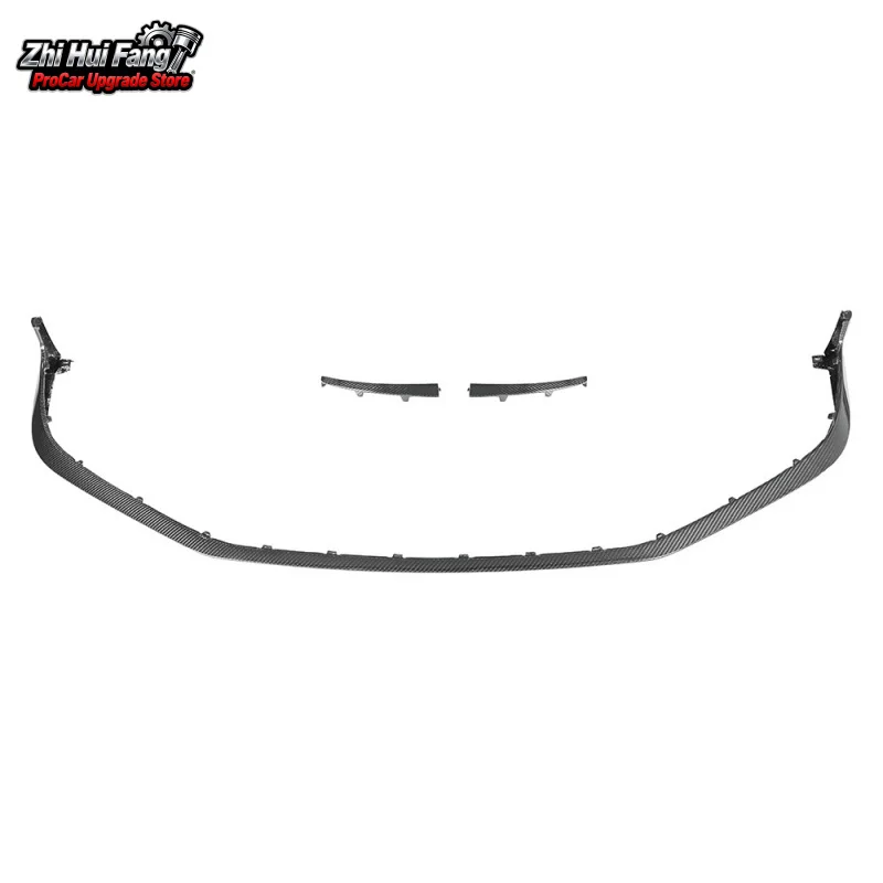 

Suitable for 17-19 Porsche 911 Dry Replacement Carbon Fiber 991.2 GT3 Front Lip Three-Piece Set