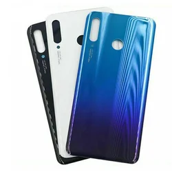 Per Huawei P30 Lite Nova 4e coperchio posteriore della batteria porta posteriore custodia per pannello in vetro 3D adesivo + obiettivo della fotocamera