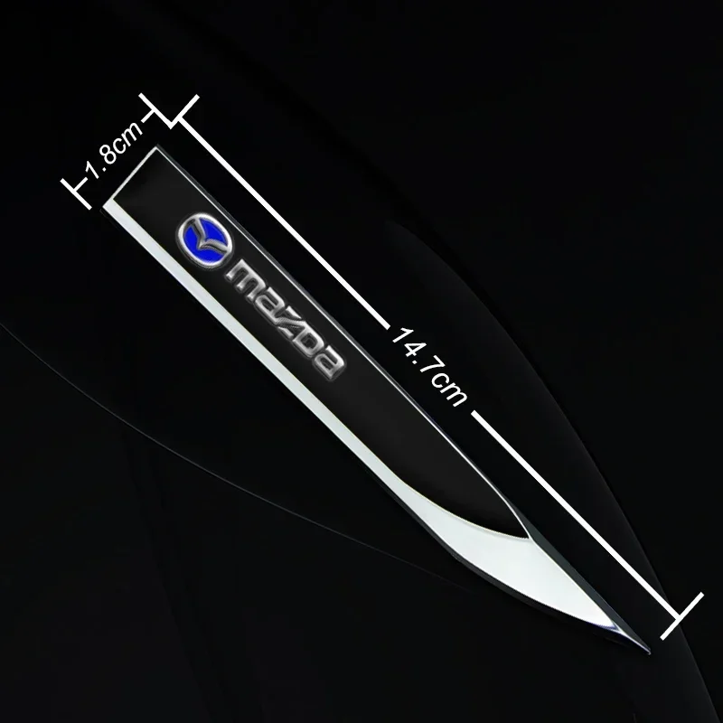 

Car Door Side Fender Metal Emblem Decor for Mazda CX5 3 6 2 5 CX30 CX4 CX3 CX7 CX8 CX9 RX7 Axela Atenza Body Styling Label