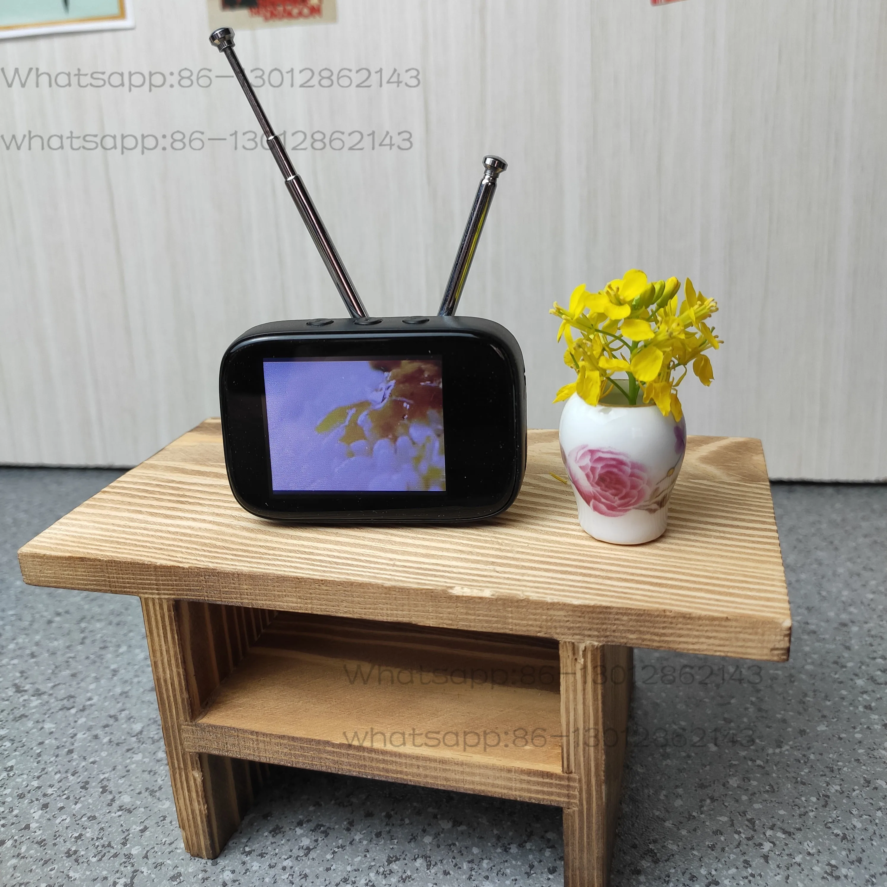 Mini TV Can Watch Dollhouse Scenes and Toy Models