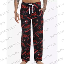 Marvel Deadpool Logo Sleep Pajama Pants Oversized Adult/Kids Pajama Pants 3D Printed Pyjama Trousers Gift