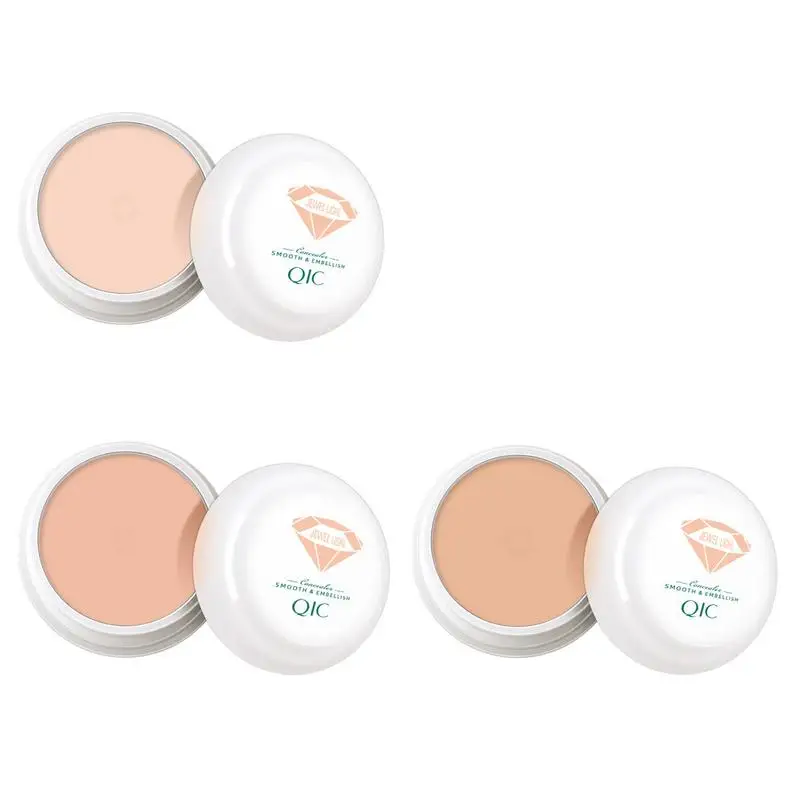 Volledige Dekking Concealer Crème Veelzijdige Volledige Cover Concealer Crème Make-Up Oog Donkere Kringen Littekens Bedekken Basis Primer Gezichtscrème