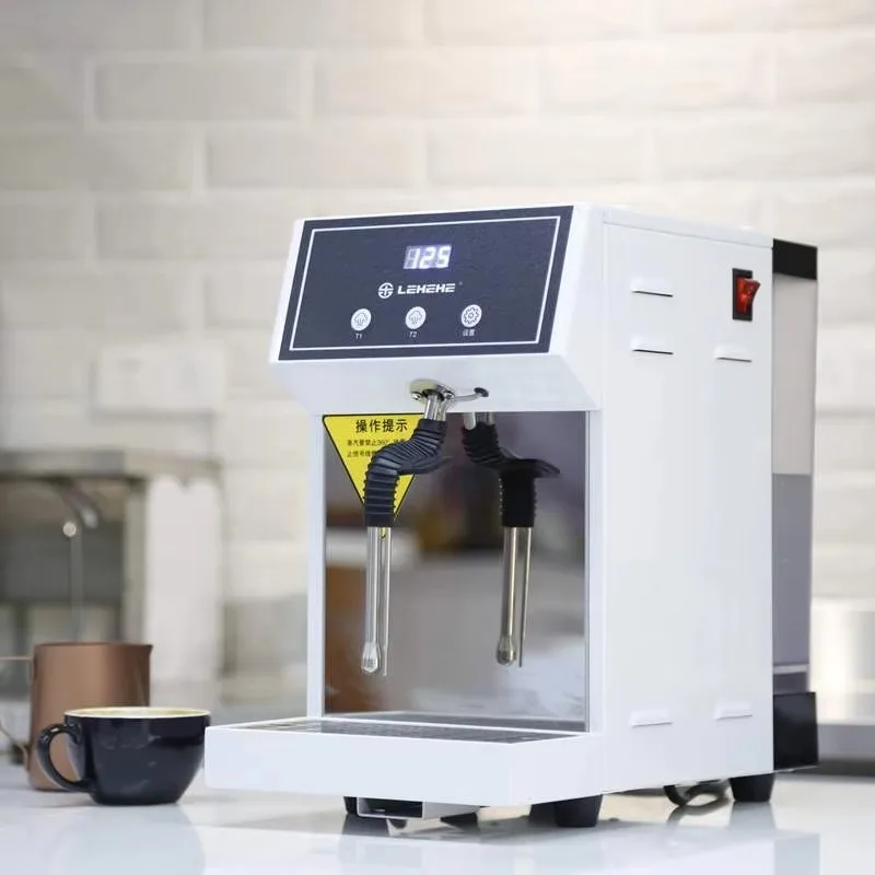 Commercial Eco-Friendly Electric Water Tank Milk Steamer and Foaming and Tea Milk Foaming Machine Stock Features 2