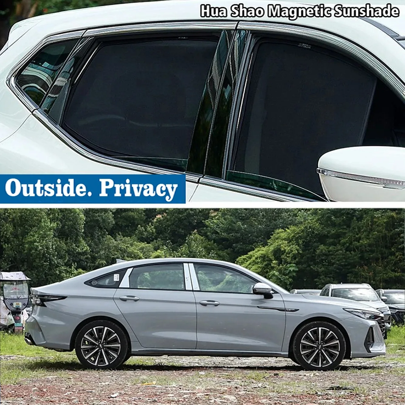 

For CHERY ARRIZO 8 ARRIZO8 2022 2023 2024 2025 2026 Magnetic Car Sunshade Shield Front Windshield Curtain Sun Shade Accessories