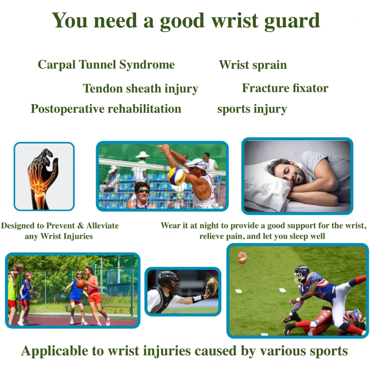 

Superior Adjustable Small-Medium Wrist Support Splint for Ultimate Comfortable and Reliable Nighttime Carpal Tunnel Relief - Ide