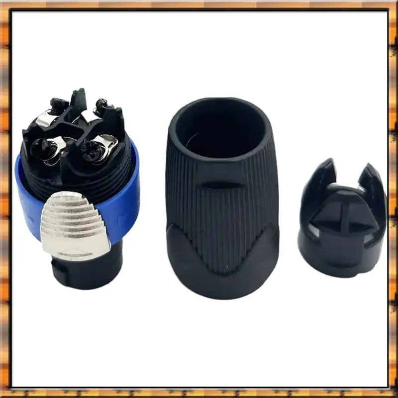 

2025 Trend30 шт. для Nl4fx Speakon 4-полюсный разъем для аудиодинамика, усилитель мощности динамика, разъем Nl4fx