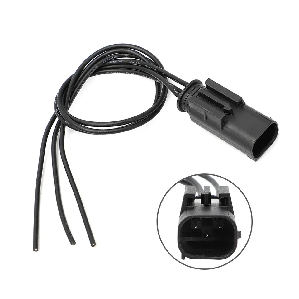 For BMW GPS Repair Connector 3 Pole Power Lead 30cm Motorcycle Harness 611656 83300413585 New Parts for Navigation System