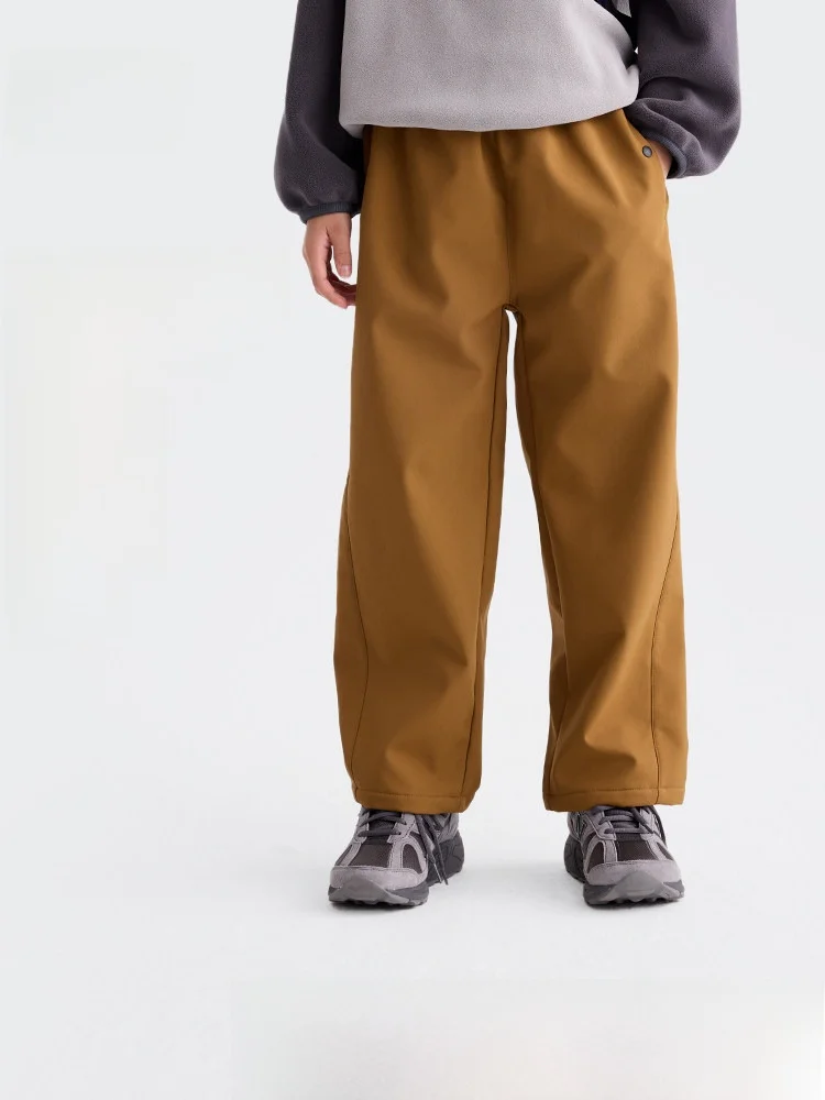 

Versatile Casual Soft Children's Long Pants for Boys And Girls Autumn Winter Waterproof Polyester Fiber Straight Leg Pants