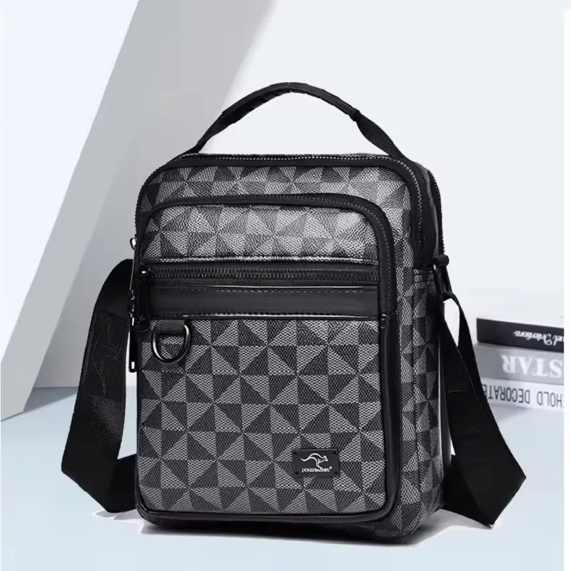 

Роскошный брендовый деловой рюкзак, новая мужская сумка, высококачественная сумка через плечо, мужская сумка, сумка на плечо, многофункциональная мужская дорожная сумка