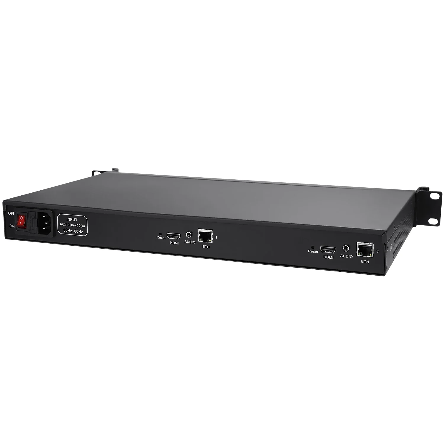 

1U Rack HEVC H.265 HDMI To IP HD Video Encoder IPTV Encoder 2 Channels Live Streaming RTMP Encoder Hardware HDMI
