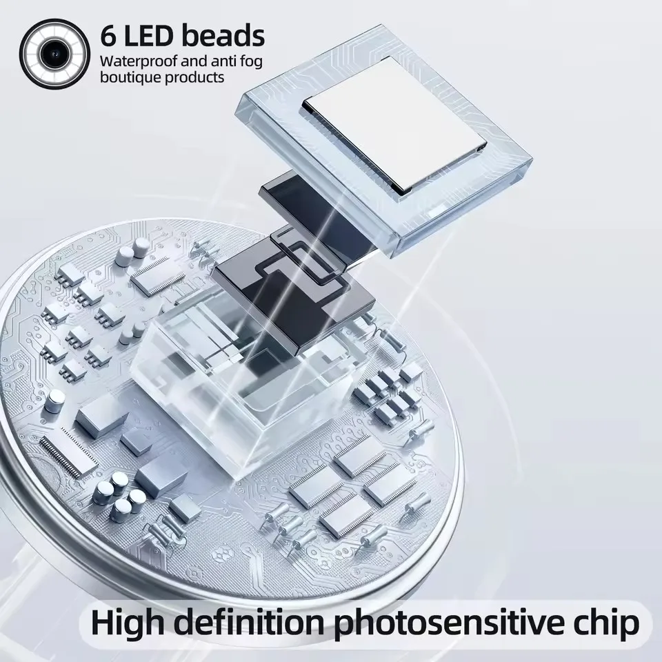 HD 1080P Vision Mirror Camera Inspection 3-in-1 Camera Waterproof Intraoral Health Detection Camera for Dentist Observation Tool