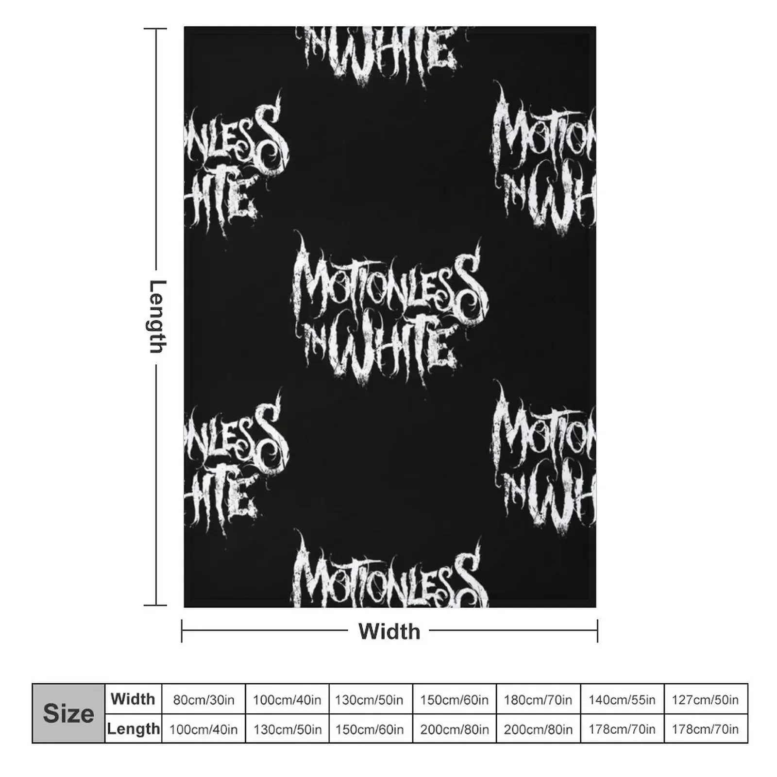 Motionless Throw Blanket couch cozy soft plush fuzzy picnic outdoor blanket