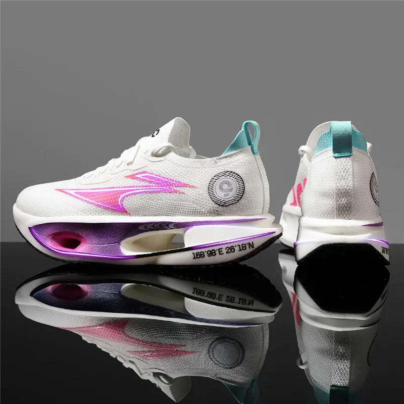 

Men's Fashion Sneakers Breathable Comfortable Lightweight Walking Shoes Casual Sports Running Tennis Gym Training Shoes for Men