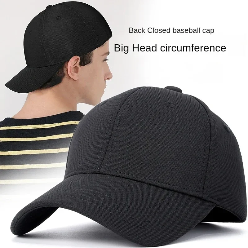 Baseball Cap Big Head Plus XXL Size Back Seal Stretchable fitted closur Trucker Sports Hat for Men Women Summer Fashion Brand