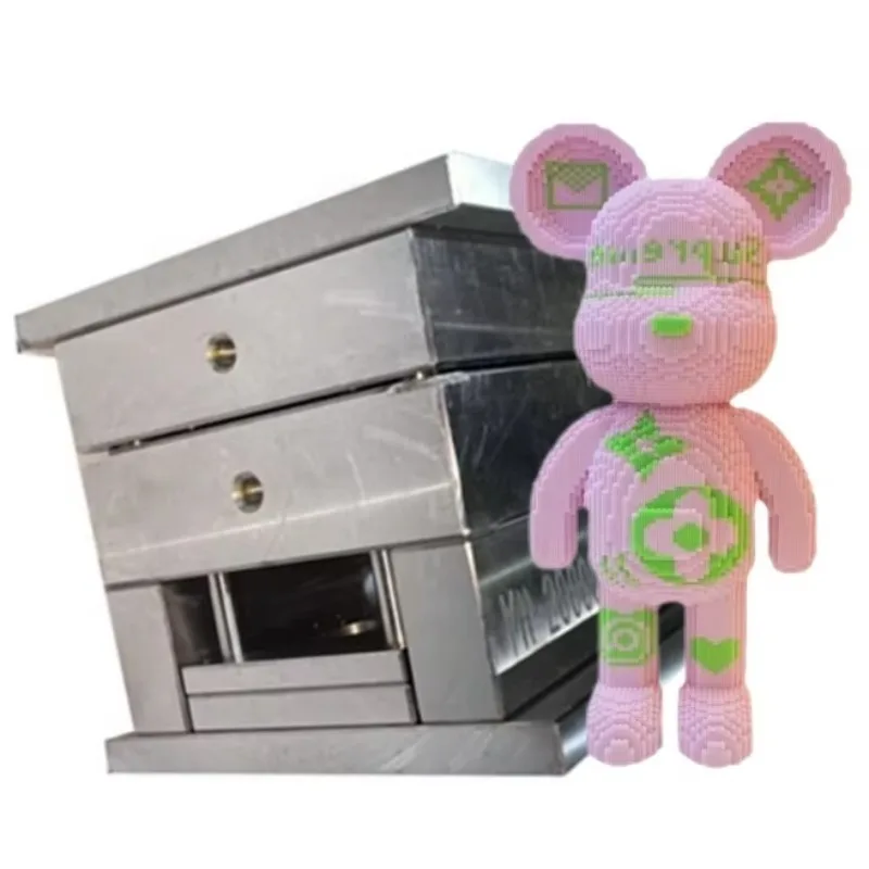 High Precision Custom Plastic Mould Professional Molding Service for Toy Building Block Industrial Manufacturing Tooling