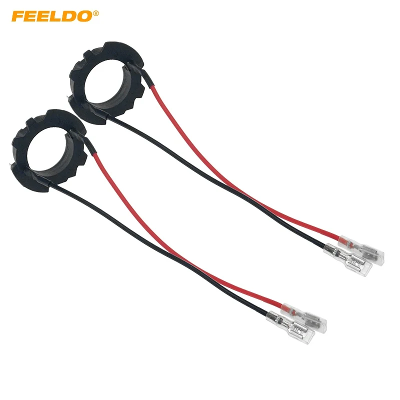 4Pcs H7 Car LED Bulb Base Socket Adapter For Volkswagen Jetta Golf5 MK5 GTI Retainers Clip Headlight Holder