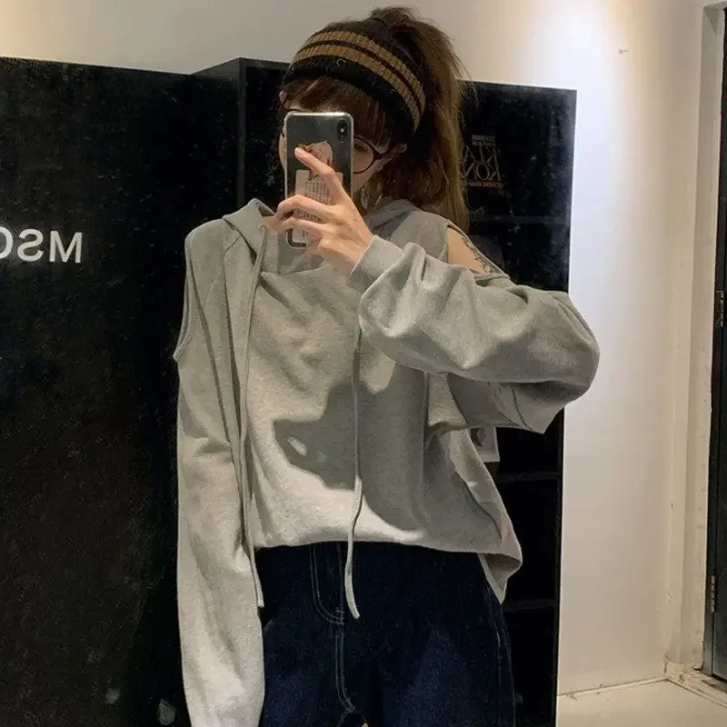 

Woman Tops Basic Hooded Sweatshirt for Women Baggy Casual Loose Hoodies M Harajuku Fashion Korean Streetwear Y2k Outerwears Xxl