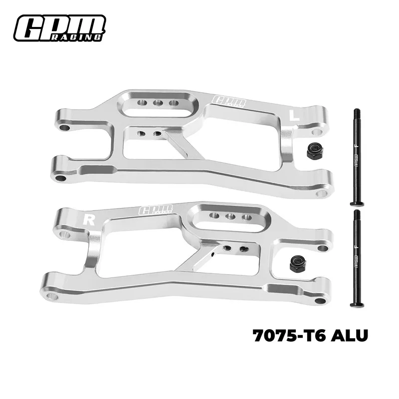 Brazos de suspensión inferiores delanteros de aleación GPM 7075 para TRAXXAS Mini XRT VXL 3S 10725