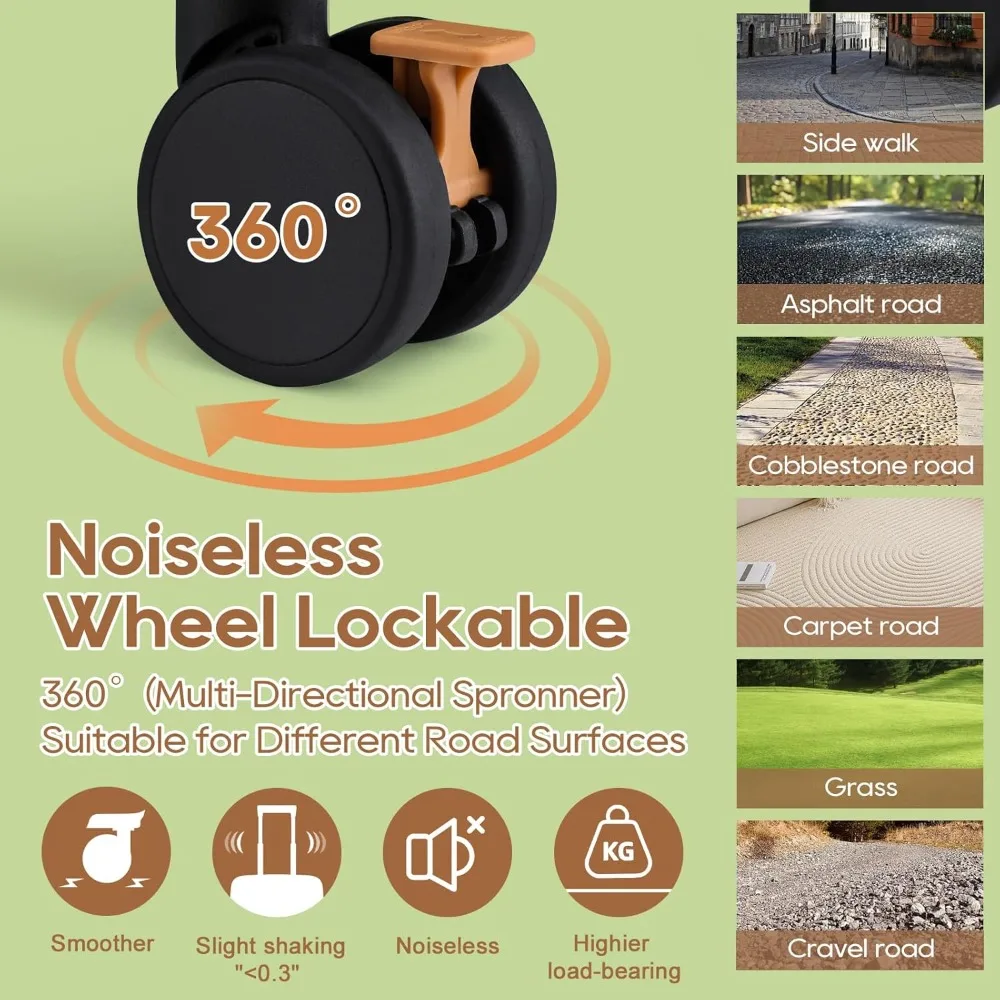 Expandable Hardside Spinner Suitcase with Smart Cup Holder, USB Port, and TSA Lock - 20 Inch Luggage for Travel