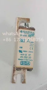 Fuses :  NH000 NH00C  160A 690V 2028220 / NH000 150A  180A  200A  225A  250A  315A 690V  / NH000 350A 400A  500V  2028220