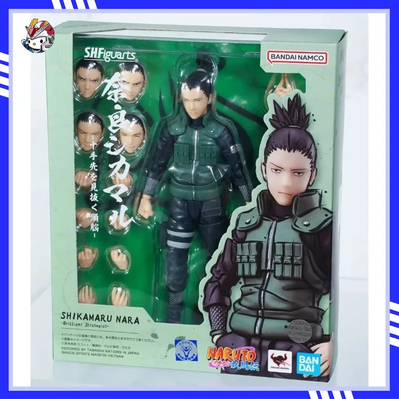 

In Stock Bandai Soul S.H.Figuarts Nara Shikamaru Foresee The Future - Action Figures Finished Figure Model Collection Gifts