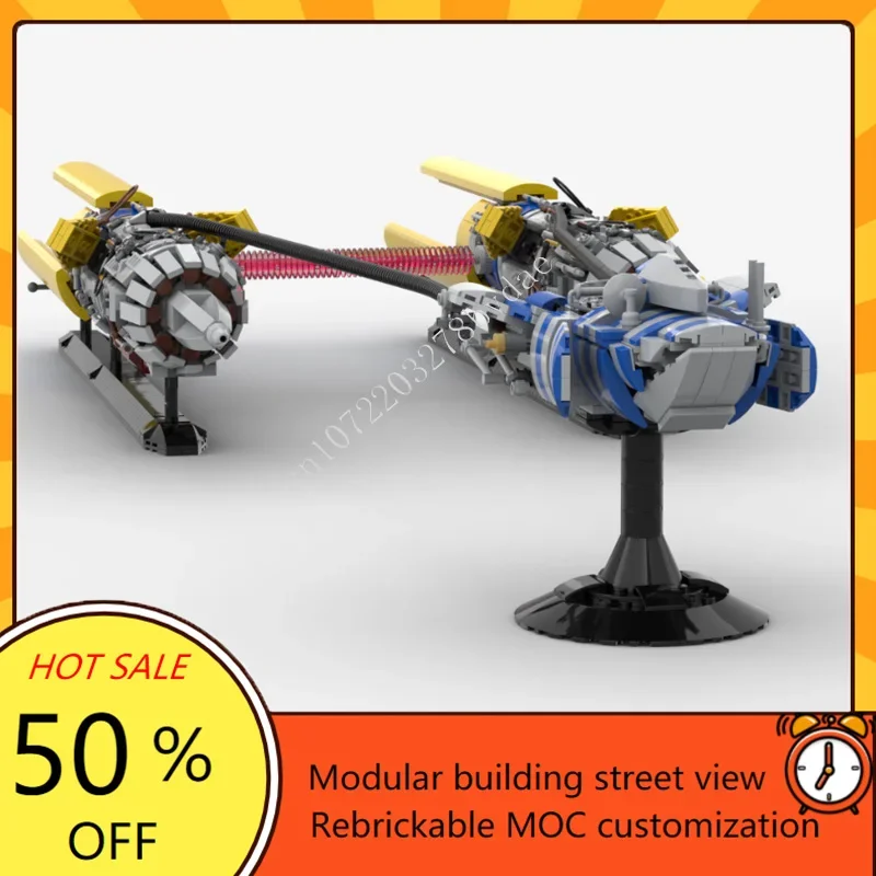 3252PCS Radon-Ulzer 620C Space War Military MOC SpaceShip Battle Model Custom Puzzle Architecture DIY Education Assembly Gift