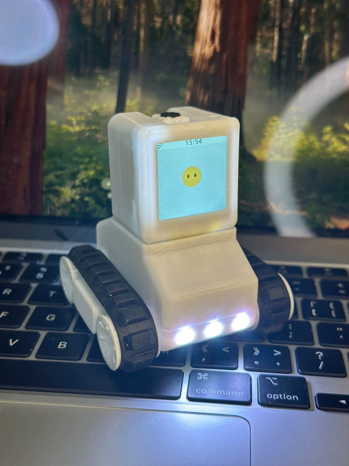 Xiaozhi AI Cyber Tank Robot ESP32 DIY 3D Printing Robot Pet Voice Control AI Dialogue Voiceprint Recognition Companion Kid Gifts - Image 4