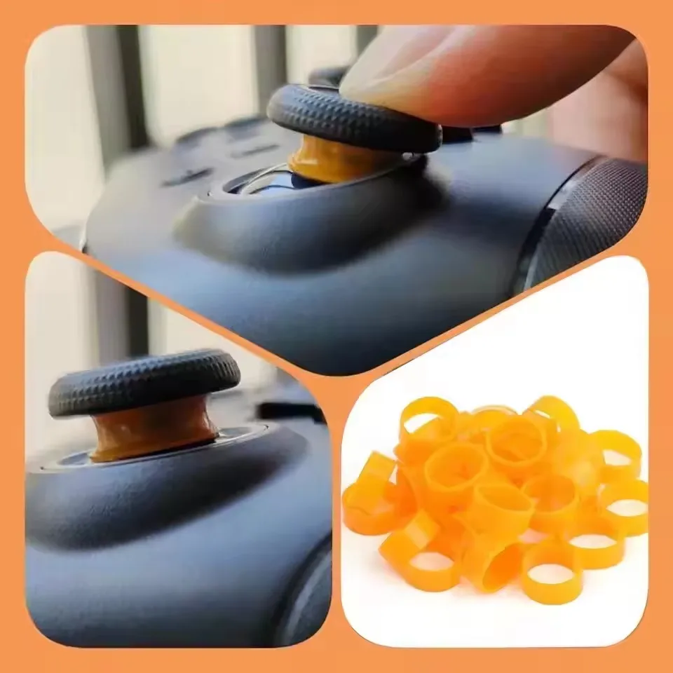 Silicone Elastic Joystick Protective Ring Invisible Game Controller for Switch 2 Pro Xbox PS4 PS5 ROG Ally Joystick Protectors - view 3