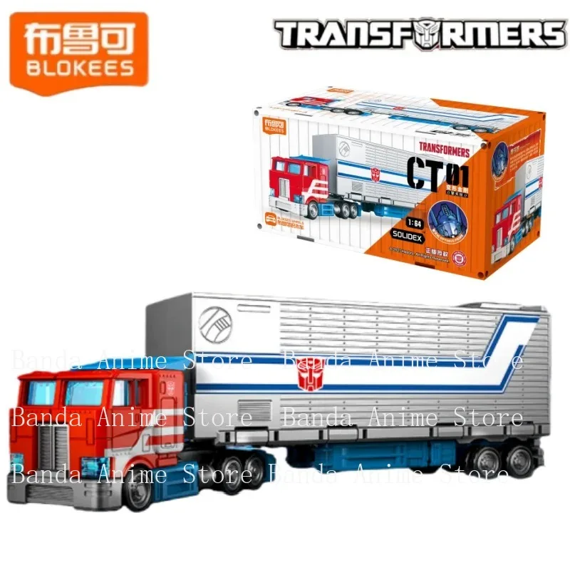 

Новая фигурка Blokees OPTIMUS PRIME Transport Carriage CT01, аниме-модель, игрушка для мальчиков, подарок на Рождество, в наличии
