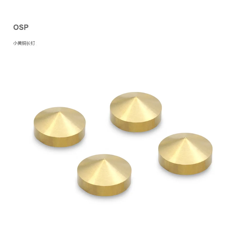 Japan OYAIDE OSP Series SC Brass SS Stainless Steel M4 Screw Audio Anti-Vibration Spikes