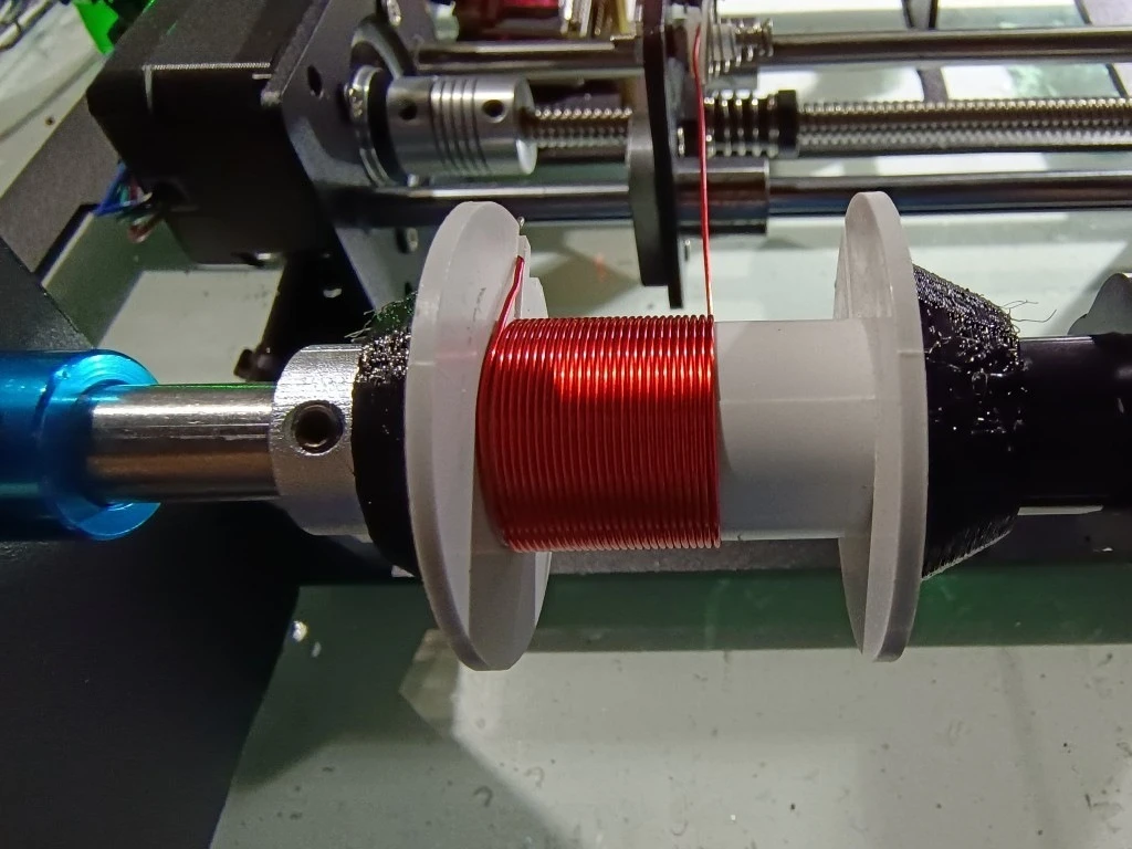 Automatic Cable Winding Machine, Tube Amplifier Winding Machine, Tube Amplifier Transformer English display