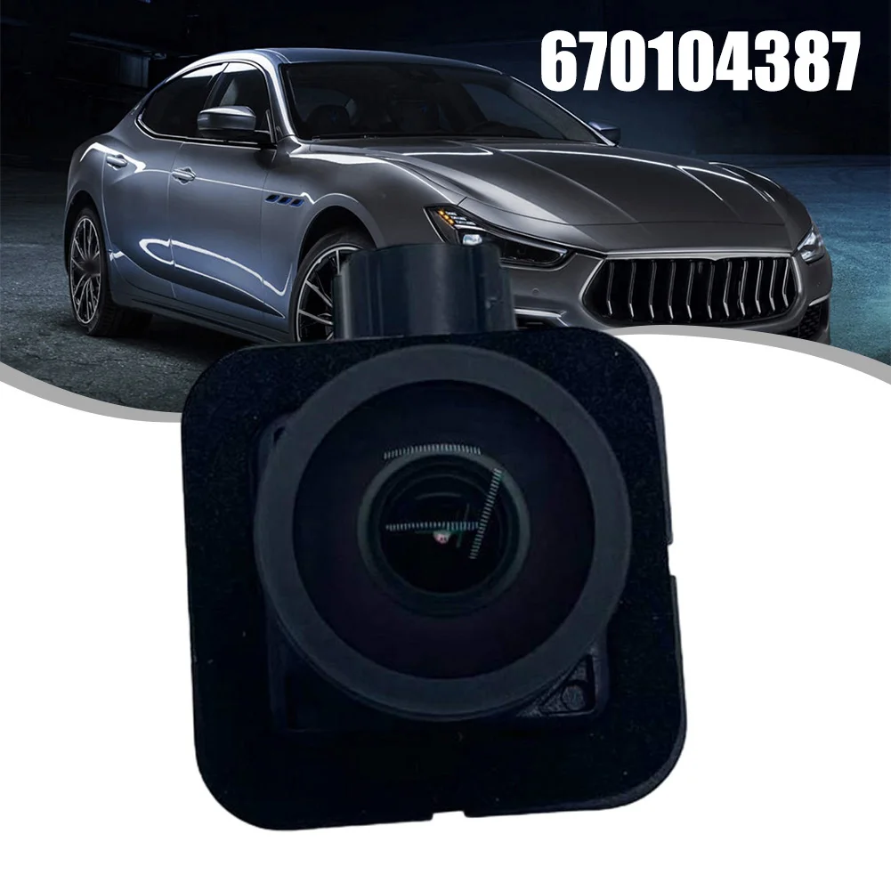 Reverse Camera Black Parking Backup Camera Easy Installation Non-Deformable OEM Number 670104387 Parking Assistance