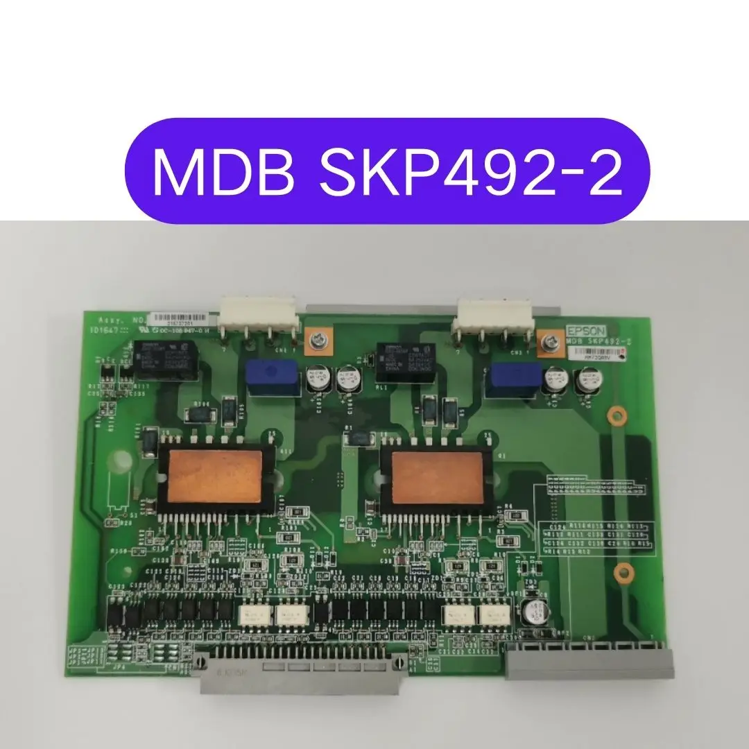 Used MDB SKP492-2 servo drive shaft card Test OK Fast Shipping