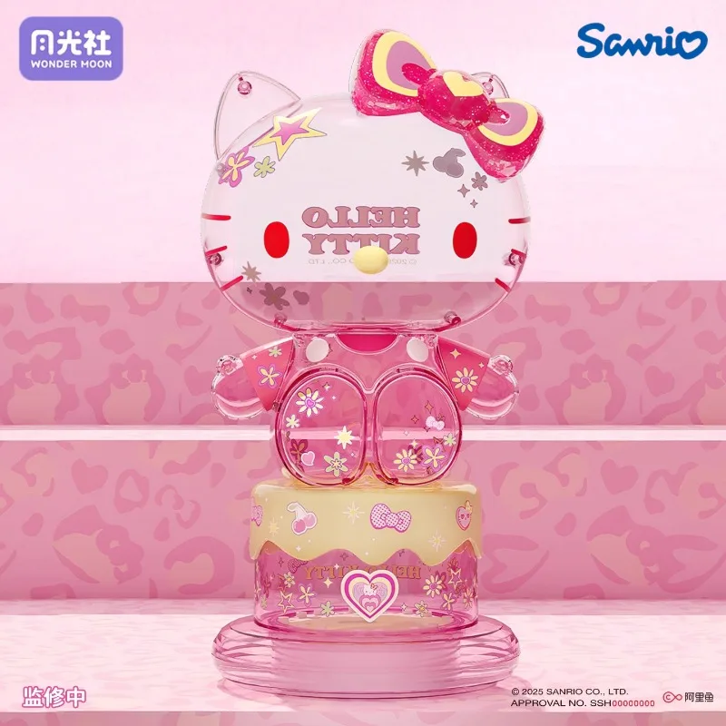 Hello Kitty Flower Cluster Assemblaggio Blocchi di costruzione Sanrio Grande Kawaii Anime Giocattolo Modello Ornamenti per il desktop Regalo di festa per bambini