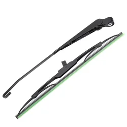 105° Wiper Arm with Blade 0390506510 Long Shaft Windshield Wiper Arm for Willys Tractor Fishing Boat ATV UTV